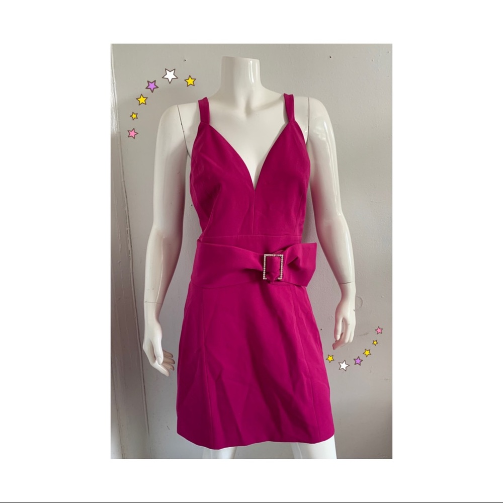 Pink party dress